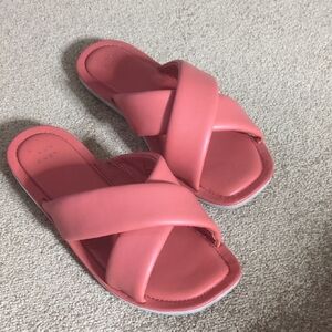 a new day Coral Cross-Band Sandals